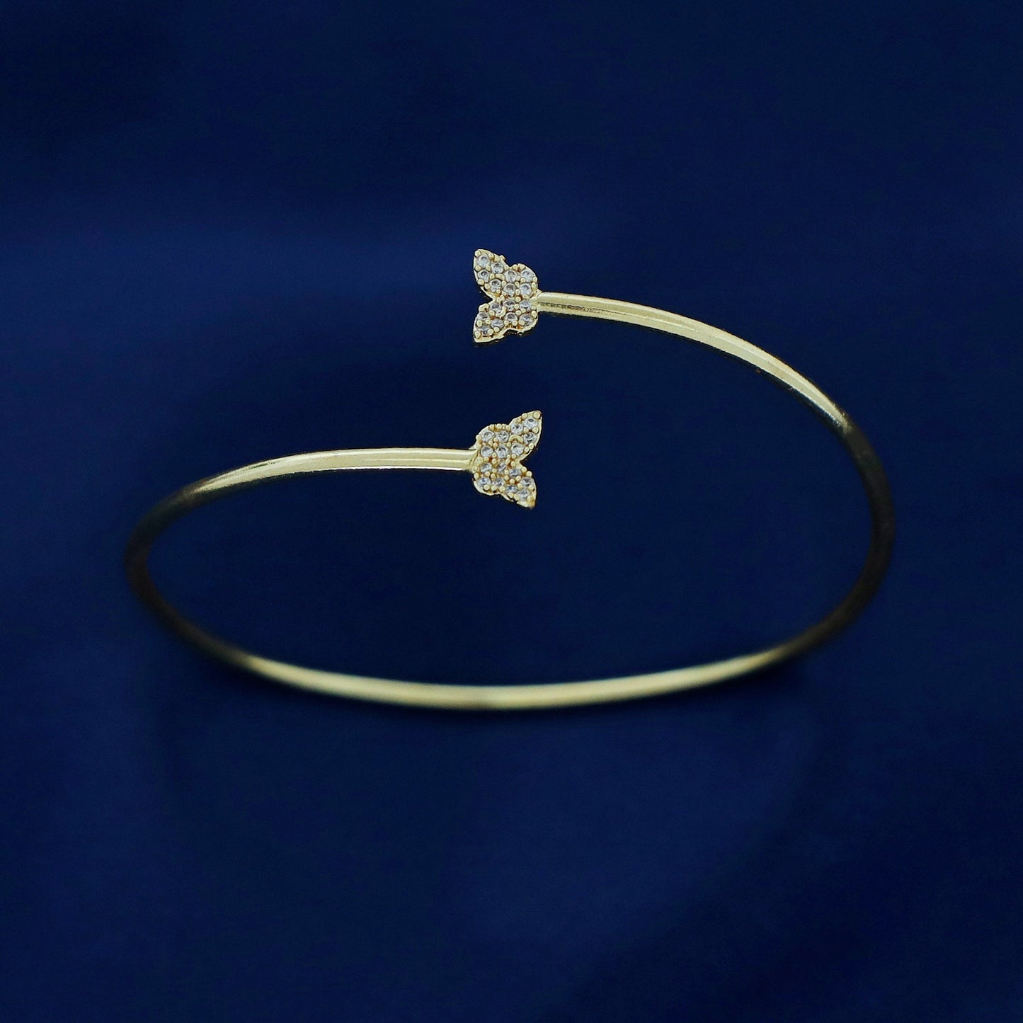 Dual Butterfly Bangle